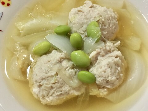高タンパク減量メニュー★和風鶏団子スープ